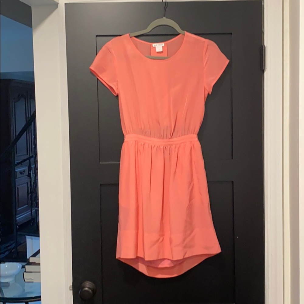 Coral pink Club Monoco dress. Size 0. Worn once